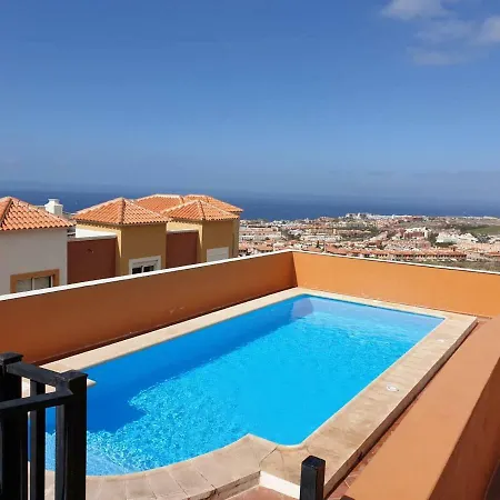 Holiday home Roque Del Conde With Private Pool, Terrace With Fantastic Sea Views, Wifi, Garden, Garage